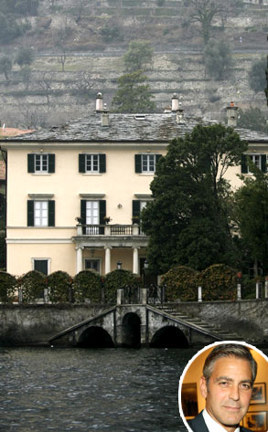 George Clooney's Lake Como house George Clooney's Lake Como house